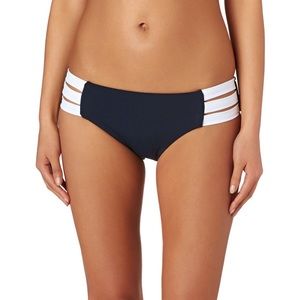 Seafolly “block party” multi strap hipster bottom